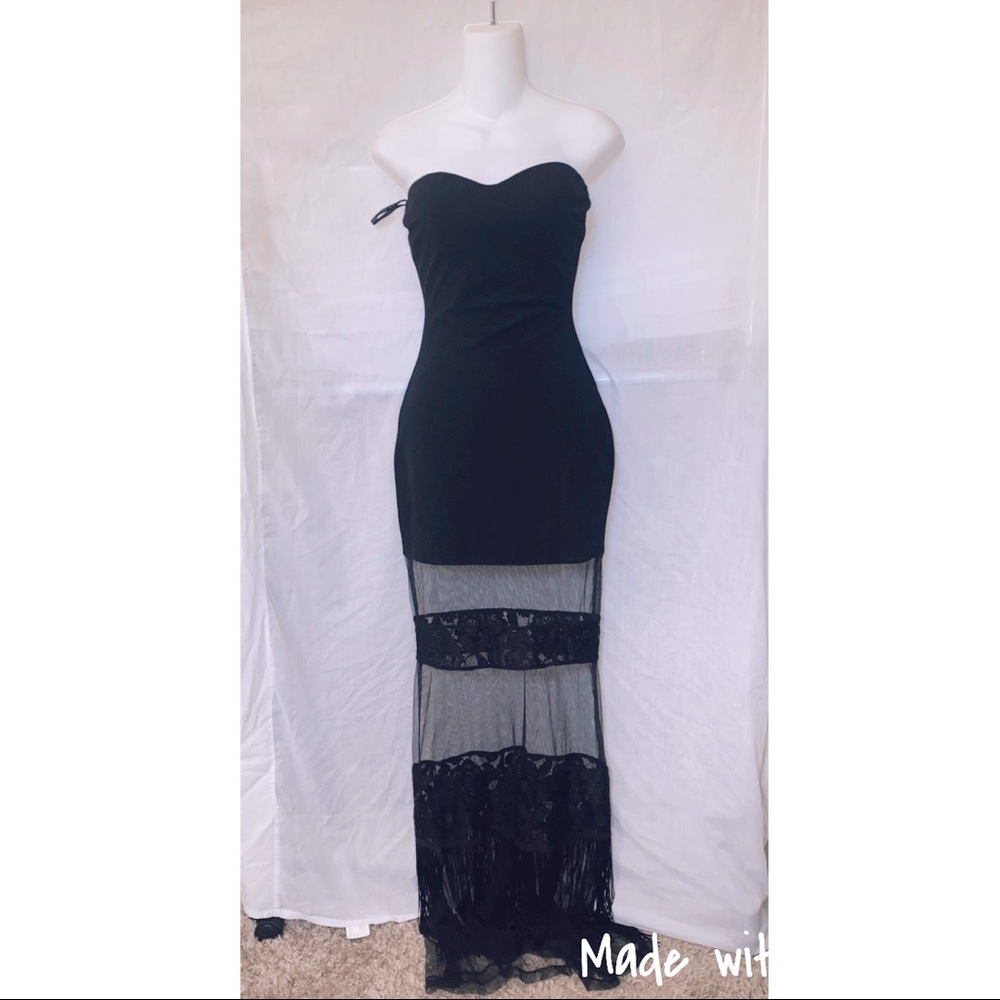 Mesh Gown